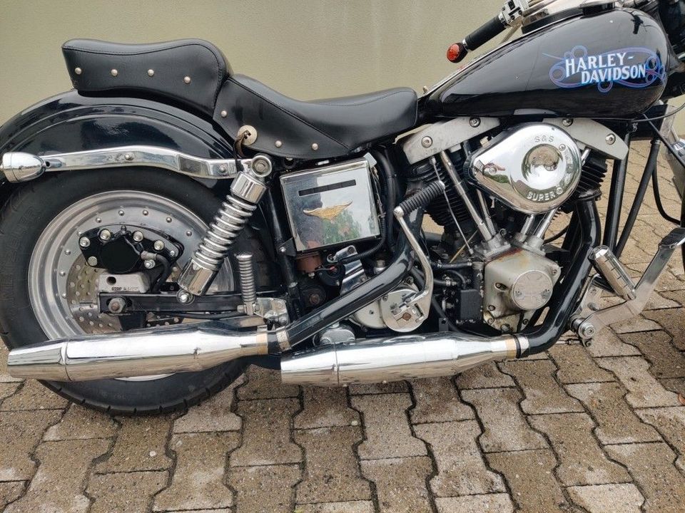 Harley-Davidson FX Low Rider 78er Shovelhead in Rosenheim