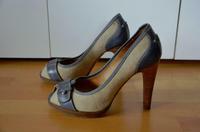 MASSIMO DUTTI Damen LEDER Peeptoe High Heels Gr. 5 38 *w.NEU* Kr. München - Baierbrunn Vorschau