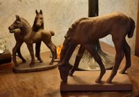 2x Karlsruher Majolika Pferde Figur Pferd Fohlen Pony Else Bach Nordrhein-Westfalen - Jüchen Vorschau