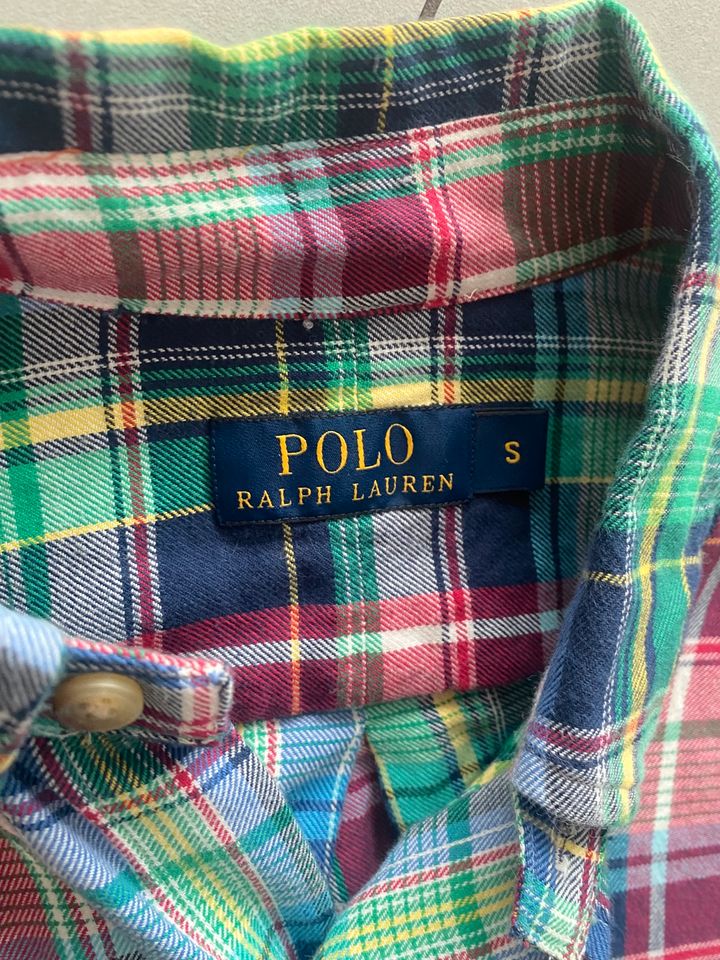 Hemd kariert Ralph Lauren gr S in Konz