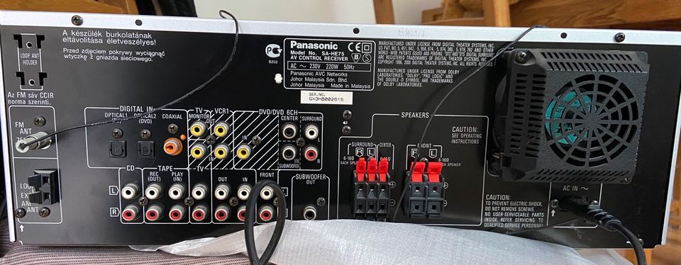 Receiver Panasonic SA-HE75 in Osnabrück