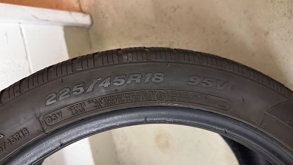 2x Winterreifen 225/45 R18 Cooper WM-SA2+ in Heilbronn