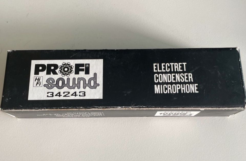 Profi Sound 34243 Electret Kondenser Mikrofon in Gießen