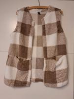 Weste beige kariert, Gr. S, NEU Bayern - Kirchdorf a. Inn Vorschau