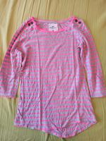 Sweatshirt, 3/4 Arm, grau rosa gestreift, Größe M Bayern - Hammelburg Vorschau