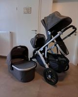 Uppababy Geschwisterwagen Kinderwagen grau Babyschale Bayern - Weichering Vorschau