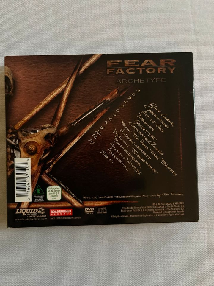 CD & DVD Fear Factory: Archetype in Kevelaer