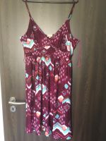 Kleid L Sommerkleid Spaghettiträger Schulterfrei Casablanca Sachsen - Lengenfeld Vogtland Vorschau