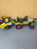 Claas Kindertraktor mit Anhänger und Frontlader Bayern - Obernburg Vorschau