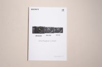 Katalog Sony Alpha 6100 6400 6600 neu Düsseldorf - Stockum Vorschau