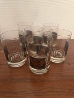 6 x alte Gläser Whiskey mid century Nordrhein-Westfalen - Hilden Vorschau