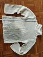 Strick Rollkragen Pullover Creme weiß Trompetenärmel Herzogtum Lauenburg - Geesthacht Vorschau