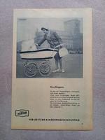 DDR Bild/Werbung ZEKIWA Kinderwagen Poster 60er Jahre 24x15 cm Brandenburg - Rathenow Vorschau