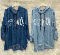 Jeans Hemd Bluse bevor du fragst nö Statement Hoodie Baden-Württemberg - Engen Vorschau