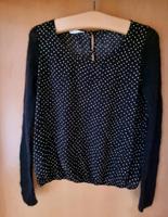 Promod Bluse Shirt schwarz Material mix 38 M Sachsen - Wilkau-Haßlau Vorschau