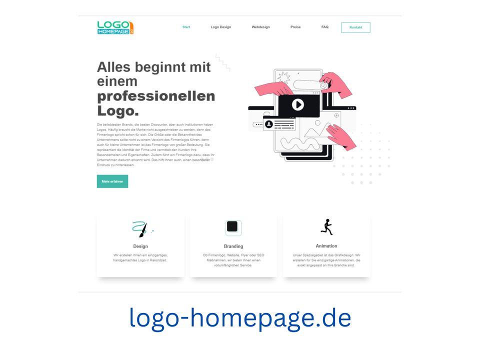 Profi Webseite designen - Web Agentur - Homepage erstellen lassen - Website Design Onlineshop - Internetseite - Webdesign mit Logo - Landingpage Erstellung - SEO Optimierung -  Google in Berlin