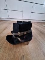 Tom Tailor - dunkelblaue Stiefeletten Wildleder Gr.40 Niedersachsen - Deutsch Evern Vorschau