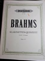 Noten Brahms Klarinettenquintett op. 115, peters Berlin - Karlshorst Vorschau