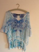 Bluse weiß blau Jane Norman London Gr 42 Niedersachsen - Harpstedt Vorschau