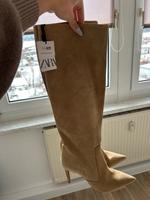 Zara Wildlederstiefel Sachsen - Freiberg Vorschau