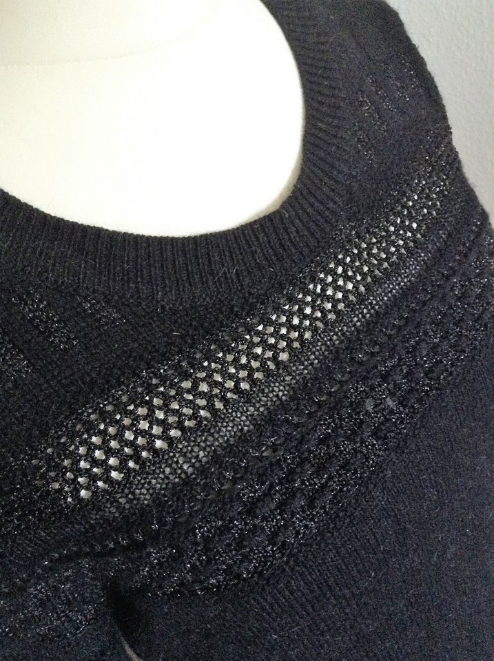 H&M Strick Long Pulli Pullover schwarz Gr. XS 34/36 in München