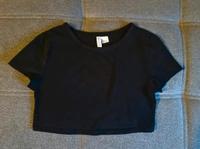 * NEU * Basic Crop Top schwarz, Gr 38 / M, H&M Divided Hessen - Sulzbach Vorschau