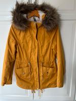 H&M Parka Jacke Gr. 36 senffarbend warm gefüttert Sachsen-Anhalt - Genthin Vorschau