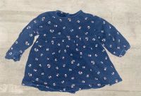 Vertbaudet Pullover Kleid blau Blumen 80 Tunika festlich chic Hessen - Kelkheim Vorschau