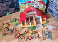 Playmobil Reiterhof 4190 mit viel extra Zubehör Bayern - Augsburg Vorschau