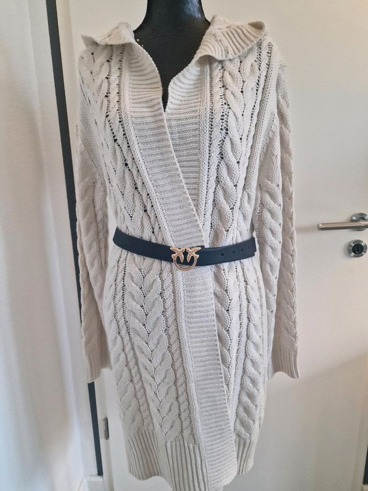 NEU Gina Benotti Strickjacke Gr.36/38 Zara H&M Mantel creme in Marl