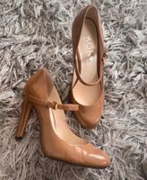 Michael Kors Damen high-Heels pumps Lackleder braun Gr.M8(37/38) Bayern - Ergolding Vorschau