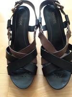 Geox Leder Sandalette Sandale Gr. 4 / 37 Baden-Württemberg - Weil am Rhein Vorschau