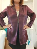 festlicher Blazer,  lila glänzend, Gr. 44, waschbar, elegant Berlin - Marienfelde Vorschau