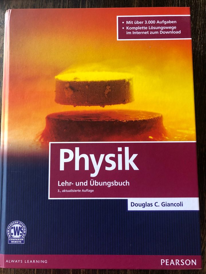 Physik, Lehr- und Übungsbuch/Douglas C. Giancoli in Herrenberg