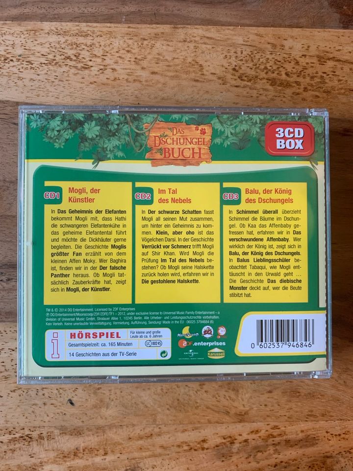 CD Hörspiel Das Dschungelbuch 3CD Box in München