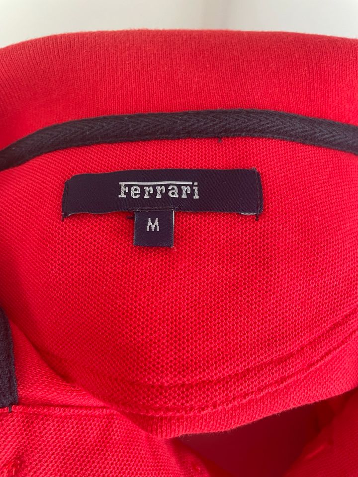 Original Ferrari Poloshirt Gr. M rot einmal getragen in Hattingen