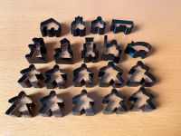 Carcassonne Meeple Set * 19 Figuren * TRANSPARENT SCHWARZ Rheinland-Pfalz - Bad Kreuznach Vorschau