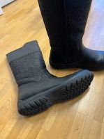 Kinder Mädchen Winterstiefel Geox Schwarz Leder Bayern - Freising Vorschau