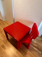 Ikea Mammut Stuhl und Tisch (LACK) - rot - Bayern - Landshut Vorschau