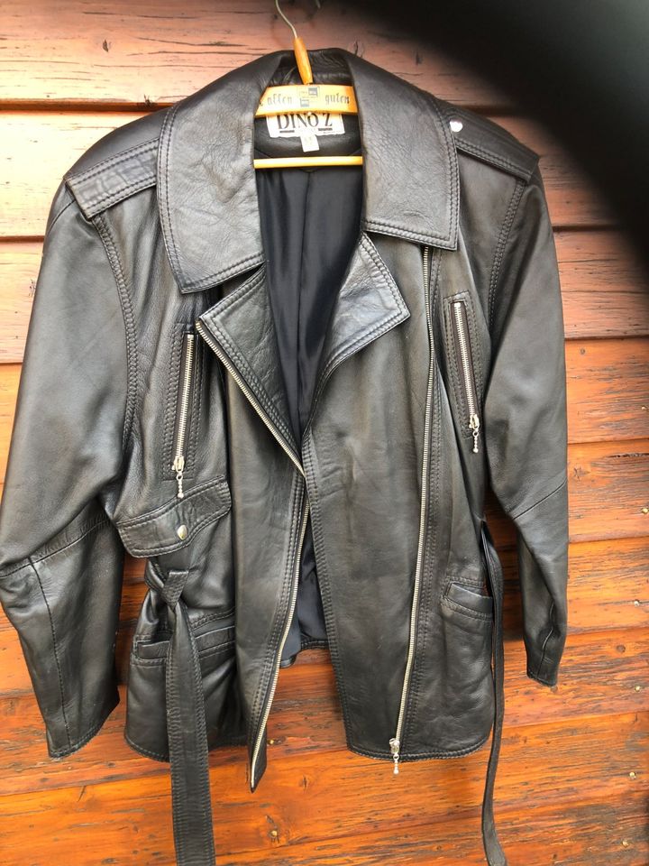 Motorrad Lederjacke in Damme