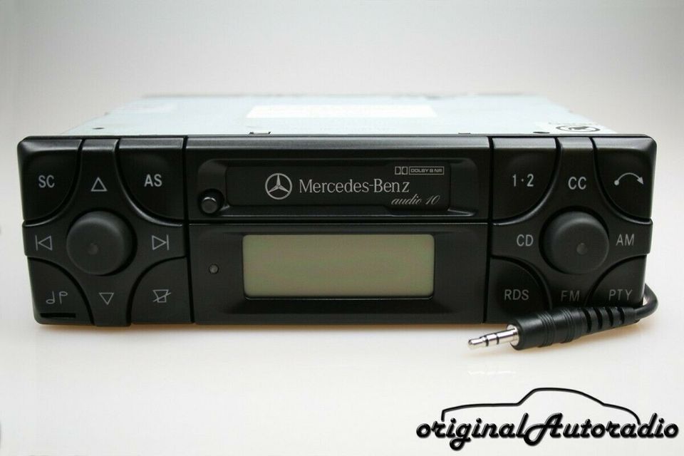 Mercedes Audio 10 BE3200 MP3 AUX-IN Becker Kassette CC Autoradio in Gütersloh