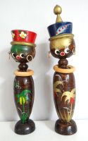 Kokeshi Wackelkopf traditionelle Holziguren Brautpaar Korea Doll Baden-Württemberg - Langenargen Vorschau