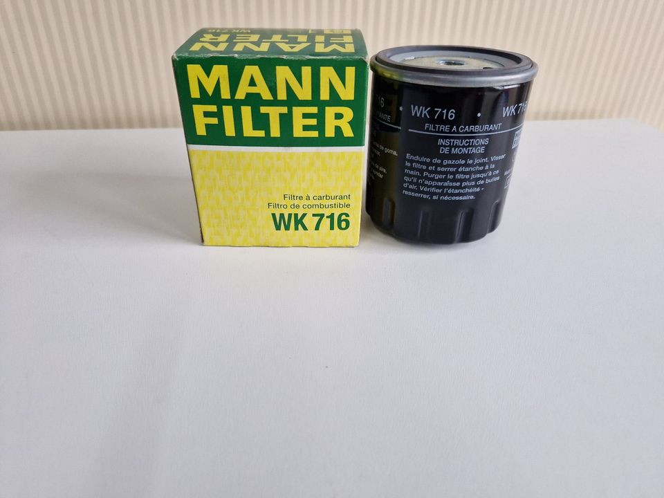 MANN Filter WK 716, neu in Apen