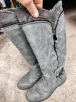 Biete warme Stiefel, Winterstiefel Gr. 38 grau Sachsen - Zeithain Vorschau