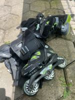 Rollerblades mit Hand und Knieschutz Bayern - Memmingen Vorschau