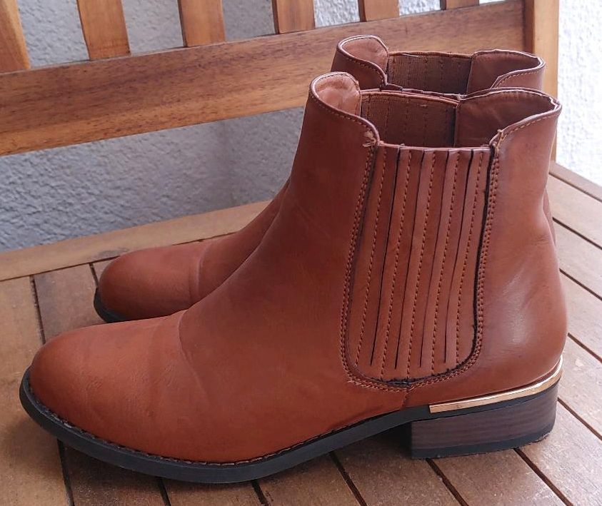 Primark Stiefeletten braun Gr. 40/41 in Köln