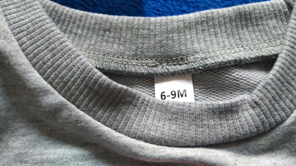 Pullover Elefanten 6-9 Monate neu in Weil der Stadt