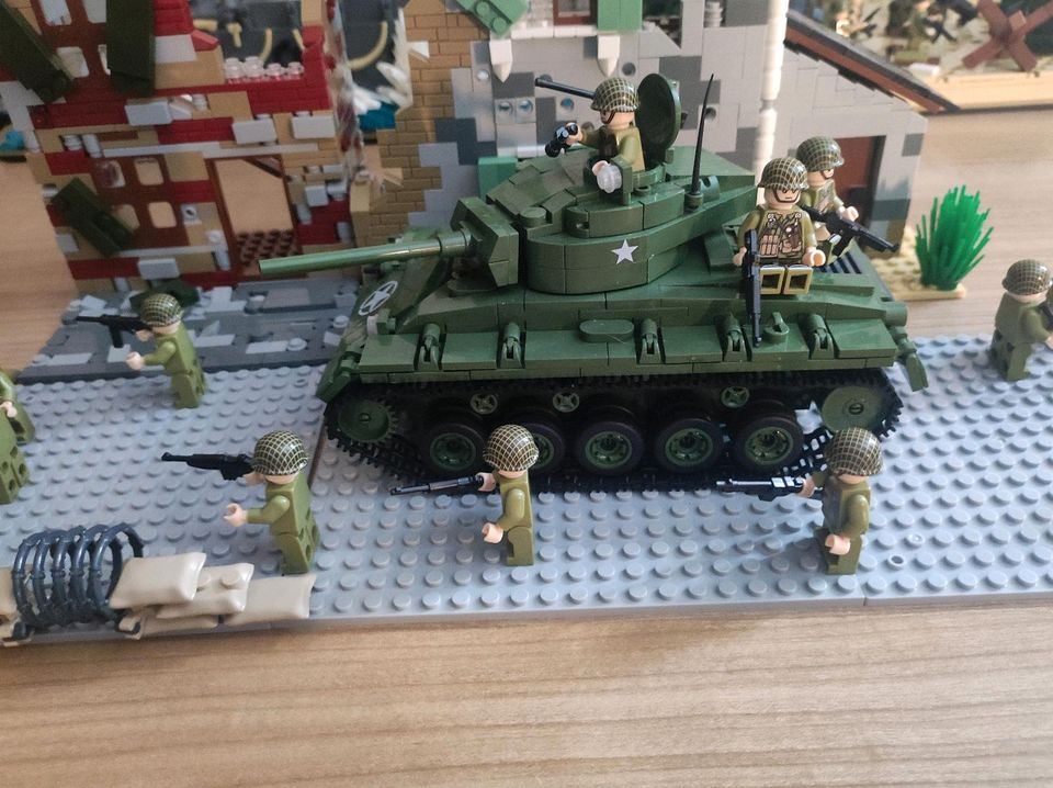 WW2 Klemmbausteine Panzer Alliierte Soldaten Figuren in Mayen