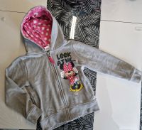 Disney Minnie Maus Mouse Jacke Sweatjacke Kapuze Glitzer 128 Bayern - Rattelsdorf Vorschau