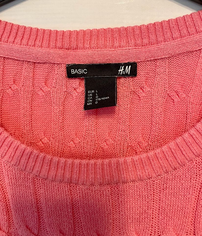 Pullover Langarmshirt H&M, L in Niestetal